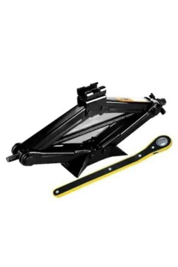 Araç Kaldırma Krikosu 1,5 Ton Kapasite Makas Cırcır Otomatik Kollu Kriko 4 Lü Bijon Anahtarı - Resim 2