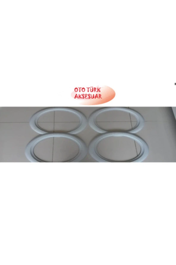 Beyaz Lastik Yanağı 4 Lü Set 13 Inç - Resim 3