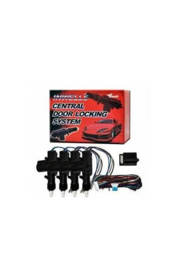 Merkezi Kilit Motoru 4 Kapı Beyin Tesisat 12v Üniversal- Inwells 025001