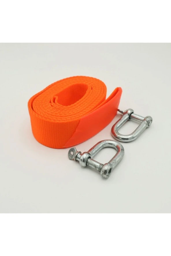 Çeki Kancalı Torbalı Oto Bez Çekme Halatı 3,8 m 3,5 Ton - Resim 3