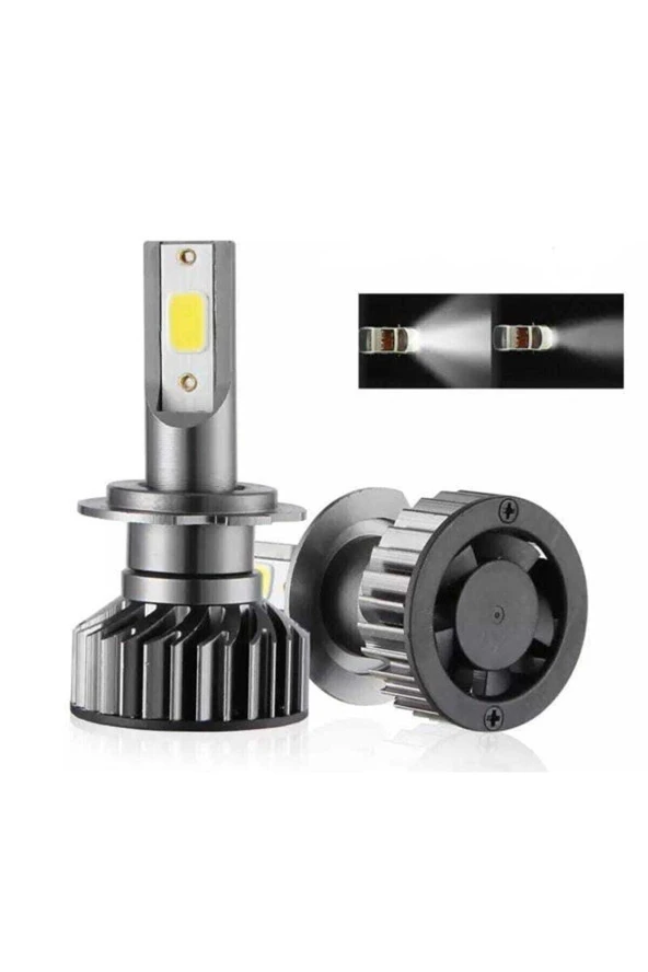 H7 Mini Led Xenon H7 Şimşek Etkili Mini Led Zenon