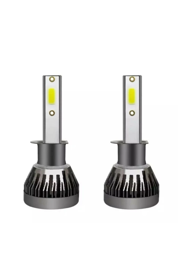 Yeni Nesil Mini Zenon H4 Led Şimşek Etkili Led Zenon H4 Uzun Kısa