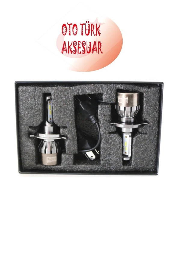 Ledsen H4 Led Xenon 12v Mini Gövde Yeni Nesil Led 1 Yıl Garantili - Resim 3
