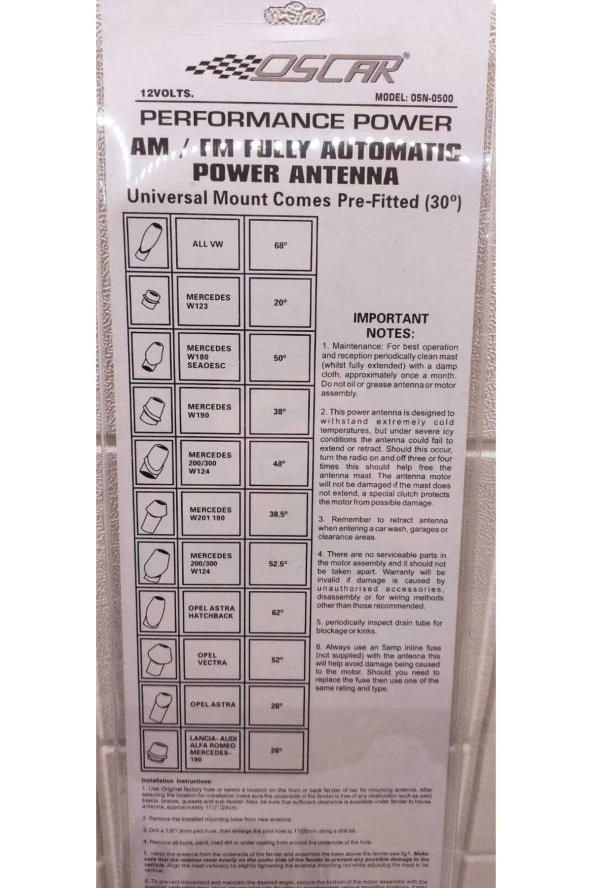 Otomatik Anten 12 Aparatlı Otomatik 12v - Resim 2