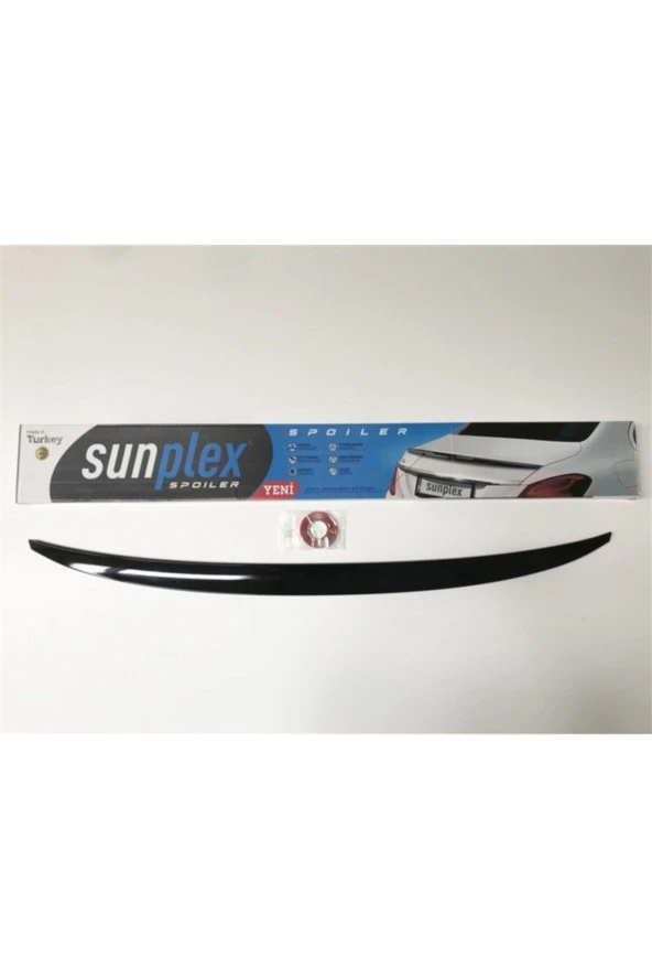 Skoda Octavia Bagaj Üstü Spoiler Piano Black Parlak Siyah ürün görseli