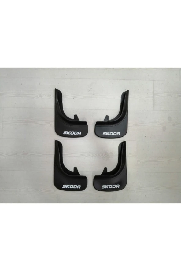 Skoda Tüm Modellere Uygun Ön - Arka Paçalık Tozluk Çamurluk 4lü - Resim 3