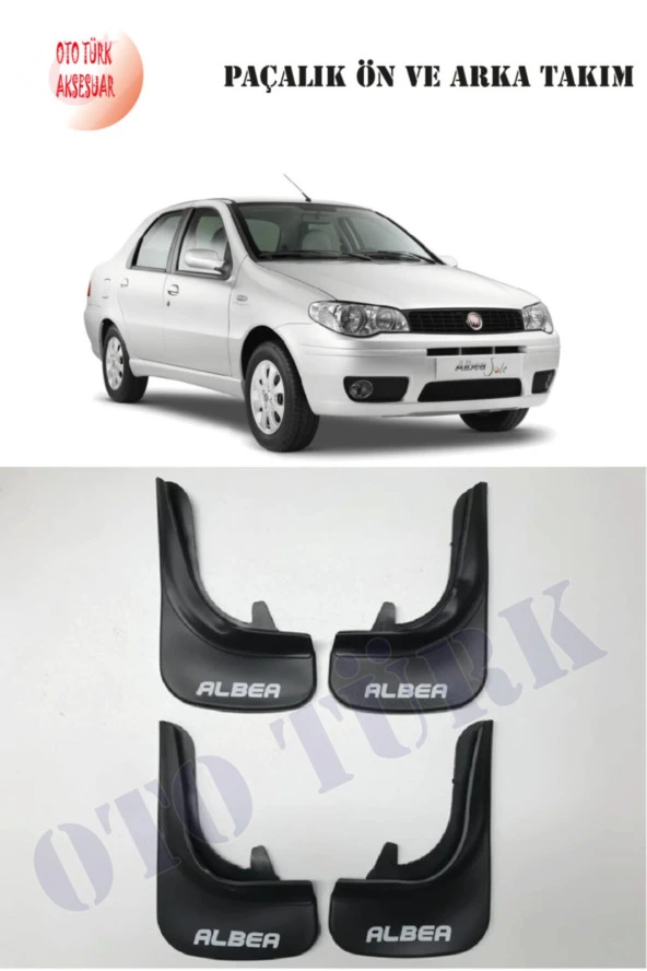 Fiat Albea Paçalık Ön-arka Takım Tozluk Çamurluk
