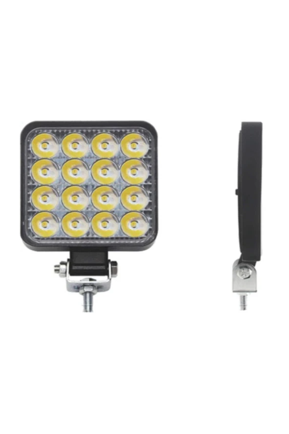 16 Ledli Çalışma Lambası 12-24 Volt Uyumlu 1 Yıl Garanti 1 Adet