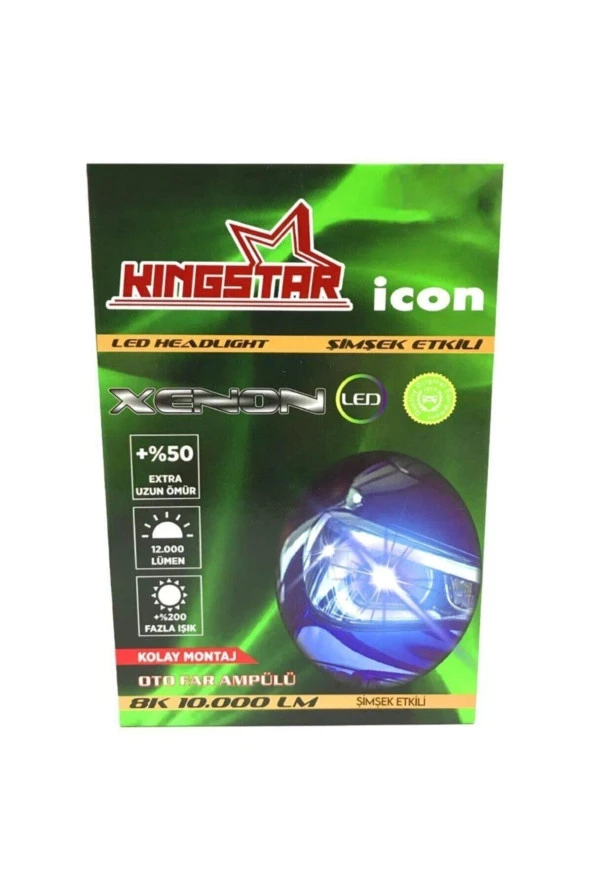 H4 Led Xenon Far Mini Led Uzun Kısa Tek Led - 2