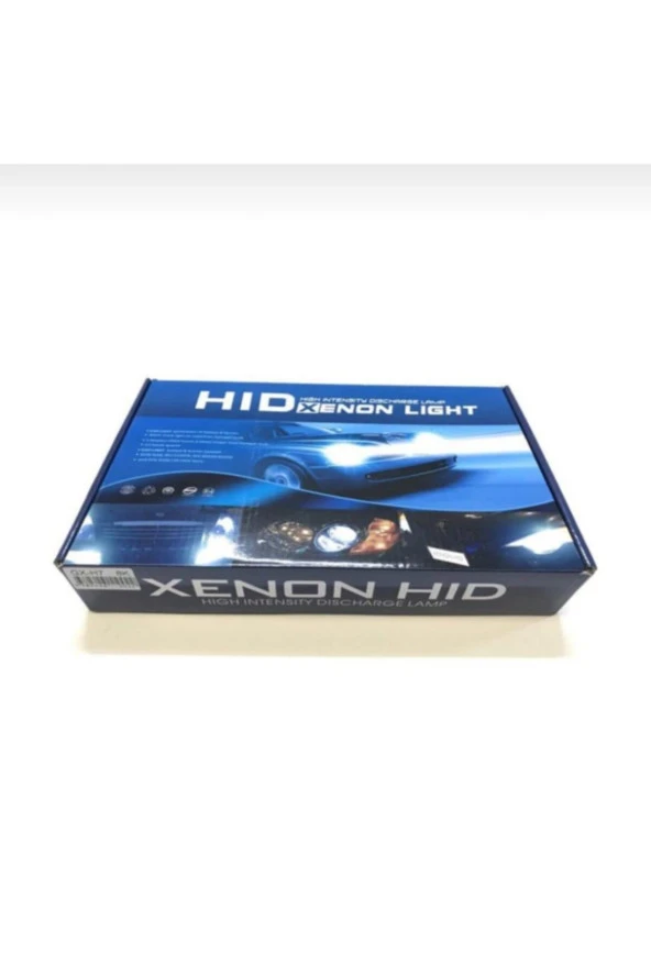 Hid H4 Uzun Kısa 8000 K Xenon Set H4 Zenon Far Seti