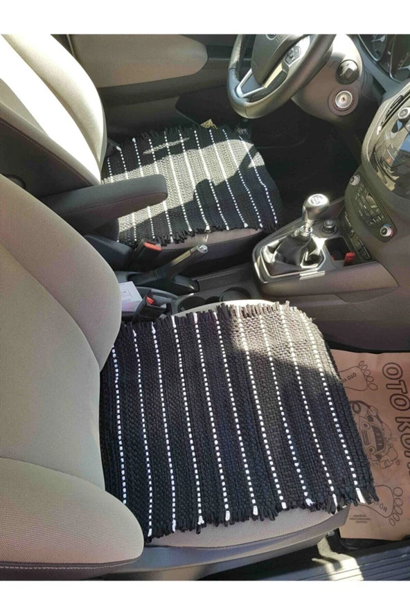 Toyota Auris Oto Koltuk Koruyucu Kılıf Hasır Araba Örtü Kilim - 2