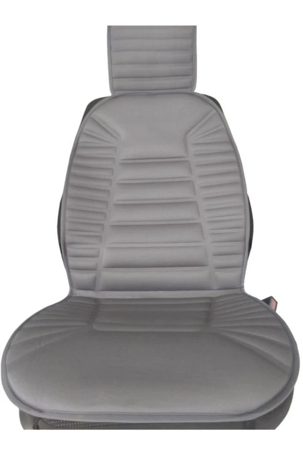 Lüks Oto Koltuk Minderi Kılıfı Gri (füme) Renk Iki Ön Koltuk - Resim 2