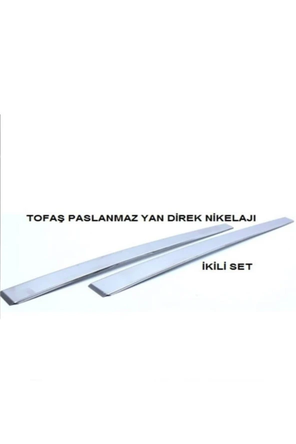 Tofaş Doğan Şahin Kartal Orta Direk Marşpiyel Krom Seti Sağ Sol ürün görseli