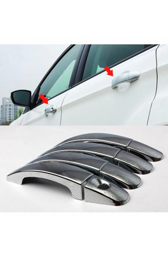 Ford Focus 2 Krom Kapı Kolu 4 Kapı 2004-2010 Arası Paslanmaz Çelik ürün görseli