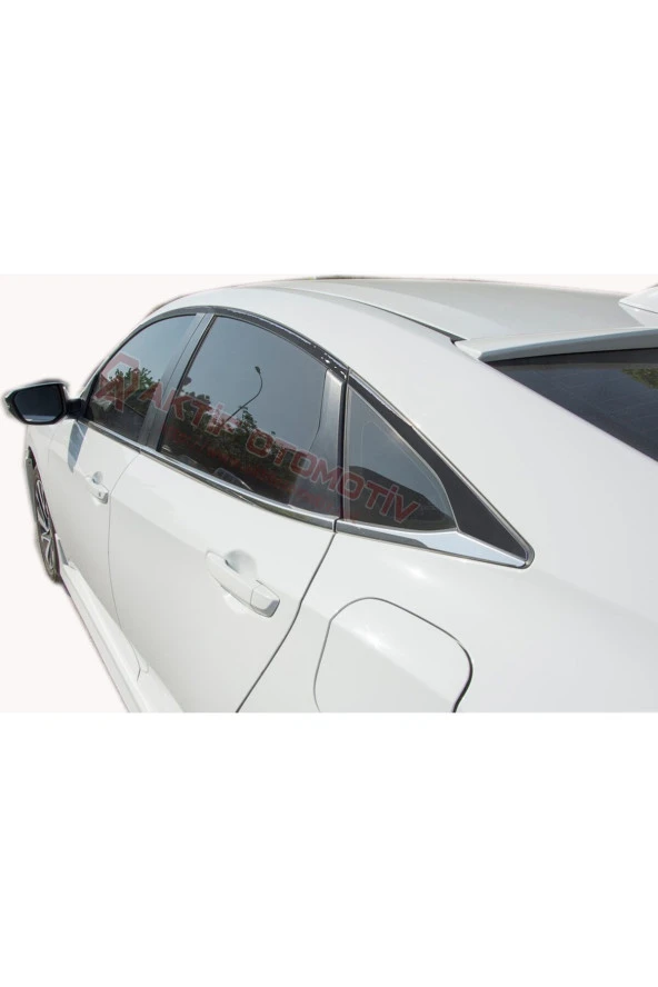 Honda Civic Cam Çıtası Krom Fc5 8 Prç. 2016+