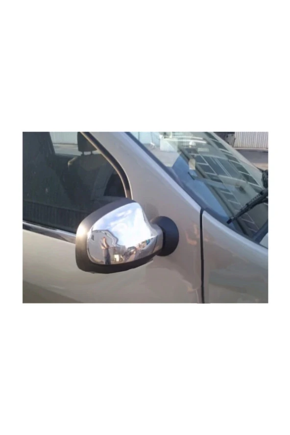 Dacia Duster Krom Ayna Kapağı 2 Parça 2012-2018 Model Paslanmaz Çelik ( Yarım Model ) ürün görseli