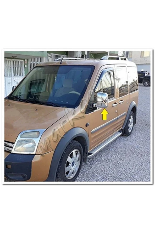 Ford Connect Krom Ayna Kapağı 2002-2009 2 Parça Abs Krom