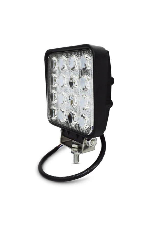 4 Adet 16 Ledli Off Road Çalışma Ve Sis Lambası 48watt 12 & 24 Vo ürün görseli