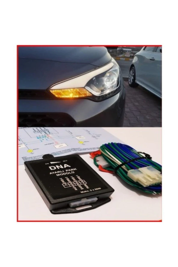 Ayarlı Amerikan Park Modülü Amerikan Park Açma Kapamalı Ayarlı Modül Arıza Lambası Yakmaz - Resim 2