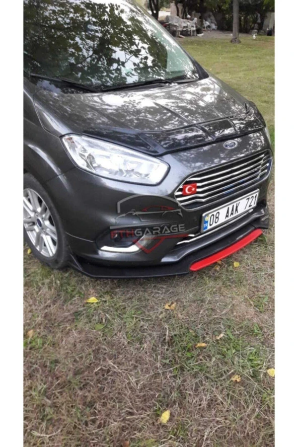 4 Parça Ford Courier - Ön Lip Kırmızı-sarı-mavi Dilli