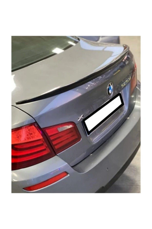 Spoiler Bmw F10 Bagaj Üzeri Çıta - Spoiler Pianoblack - Parlak Siyah + Çift Taraflı Bantlı