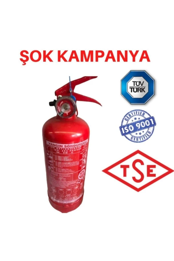 1 Kg Yangın Söndürme Tüpü Söndürücü 2020 Üretim 2024 Son Kullanım ürün görseli 1