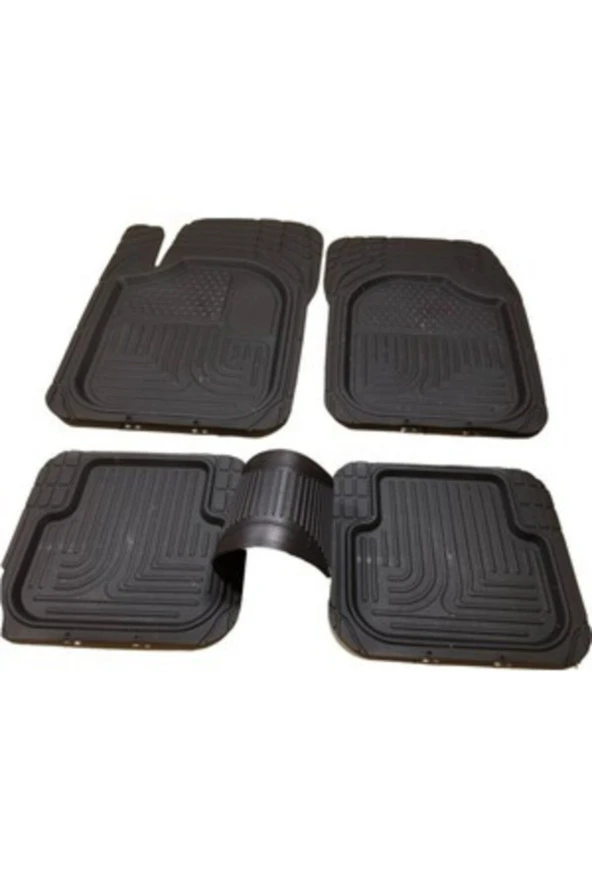 3d Havuzlu Paspas Siyah 5 Parça Üniversal Tüm Araçlar Için Uyumlu ürün görseli