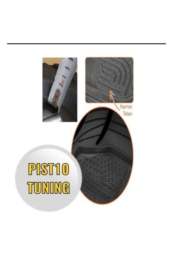 Hyundai Accent Admira Uyumlu 3d Paspas ürün görseli