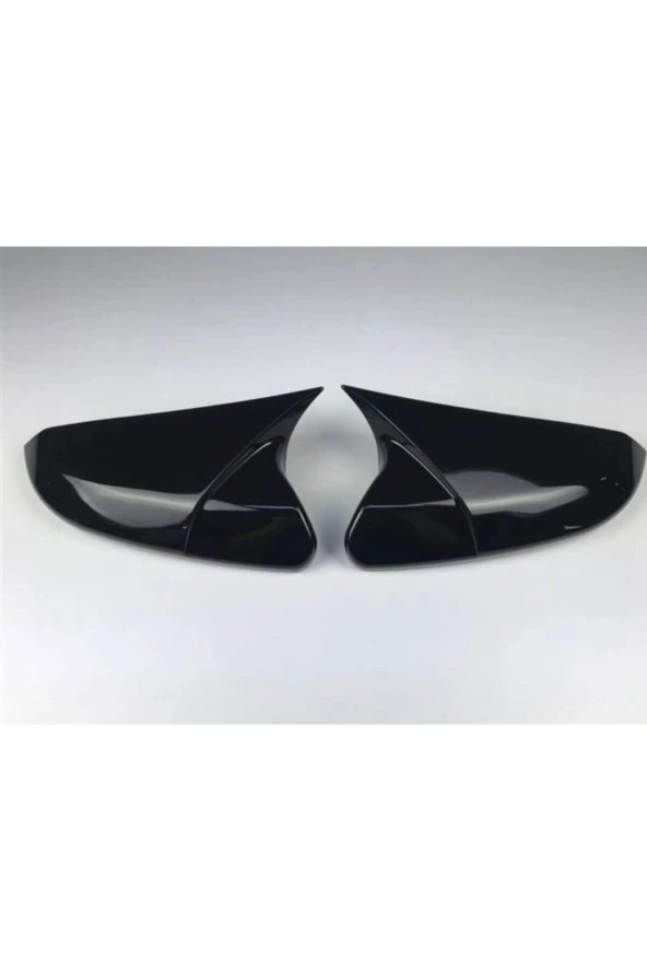 Fiat Egea Piano Black Parlak Siyah Batman Yarasa Ayna Kapağı - Resim 3