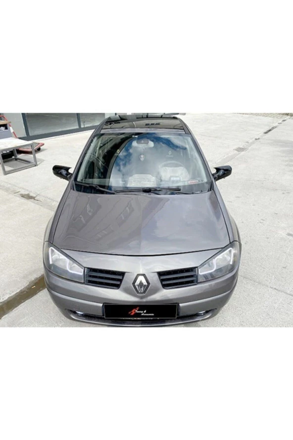 Renault Megane 2 Batman Ayna Kapağı Yarasa Ayna Piano Black Plastik - Resim 2