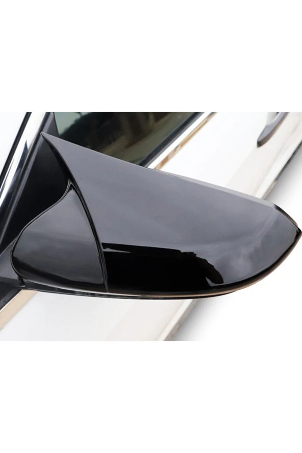 Renault Talisman Yarasa Batman Ayna Kapağı Parlak Piano Black - Resim 2