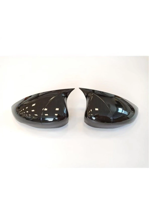 Ford Fiesta 2009-2017 Arası Yarasa Ayna Kapağı Batman Piano Black - 1