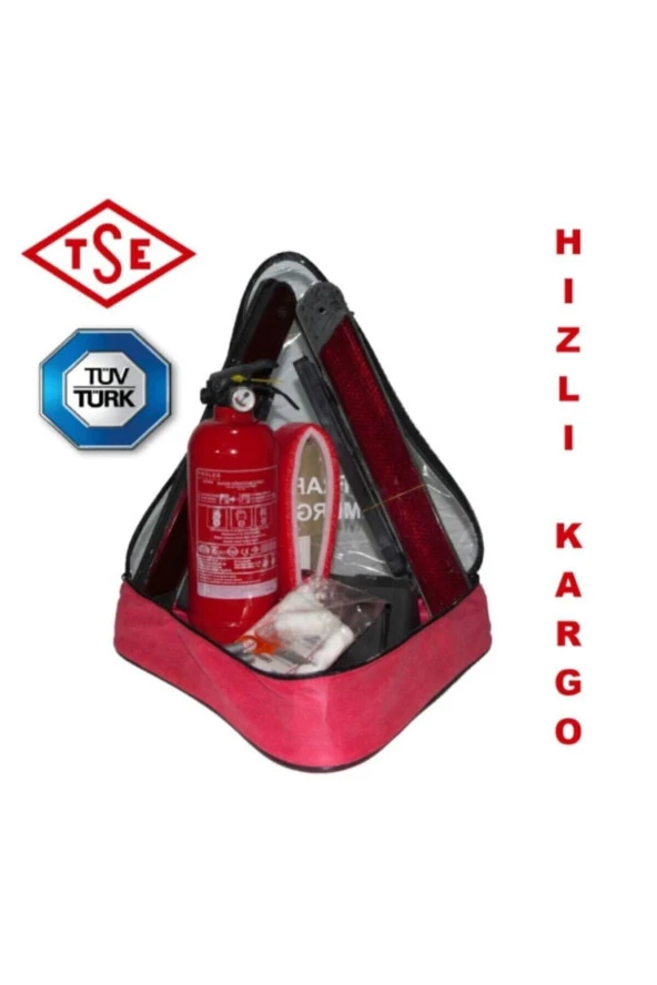 Araç Muayne Için Geçerli Trafik Seti Eko Üçgen ürün görseli