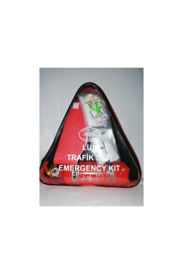 Tüv Uyumlu 4 Yıl Yangın Söndürme Cihazlı Trafik Seti ürün görseli