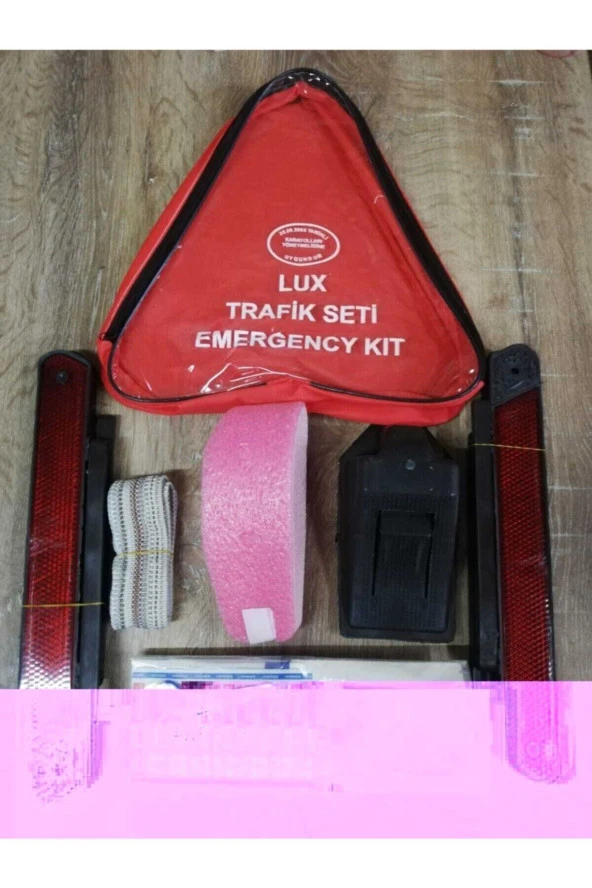 Tüv Uyumlu 4 Yıl Yangın Söndürme Cihazlı Trafik Seti - Resim 2