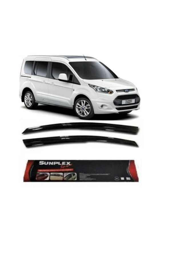 Dero Ford Tourneo Courier Cam Rüzgarlığı 2li-2014-2019 Arası ürün görseli 1