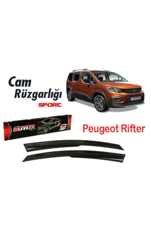 Peugeot Rifter Mugen Cam Rüzgarlığı Ön 2li Sunplex A+ Kalite