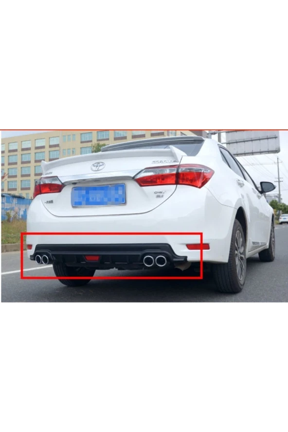 Toyota Corolla Difüzör Siyah ürün görseli