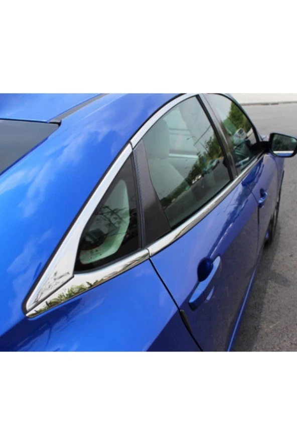 Honda Civic Fc5 Cam Çıtası Alt Sıyırıcısı Krom 2016-2020 - Resim 2