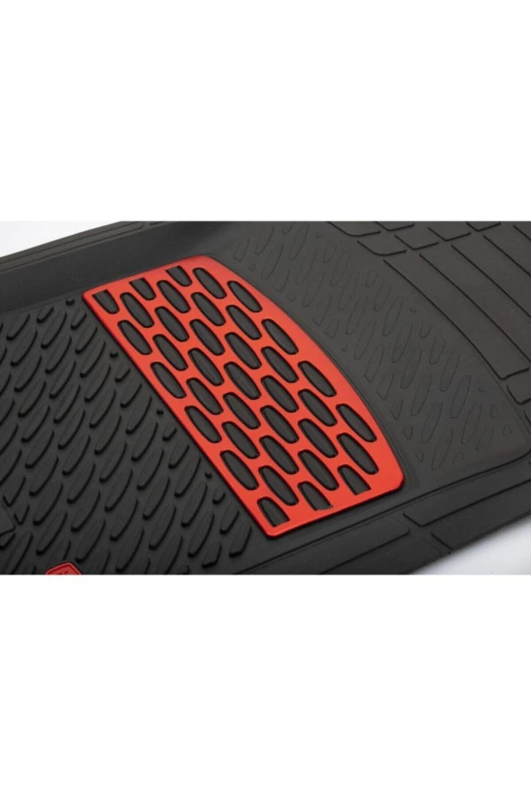 Safir Ford Focus 1 1998-2004 Krom Kırmızı Derin Havuzlu 3d Paspas - Resim 3