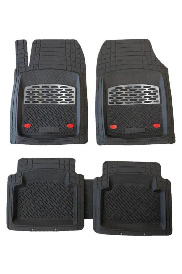 Team Car Safir Hyundai Accent Blue 2010 2017 Krom Gri 3d Paspas ürün görseli