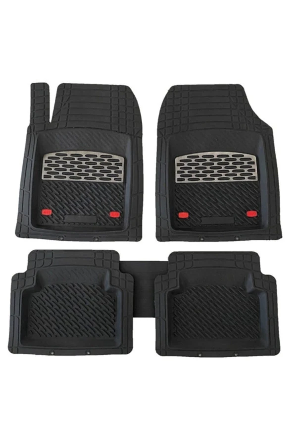 Tofaş Şahin Universal Derin Havuzlu Paspas Krom Karbon ürün görseli