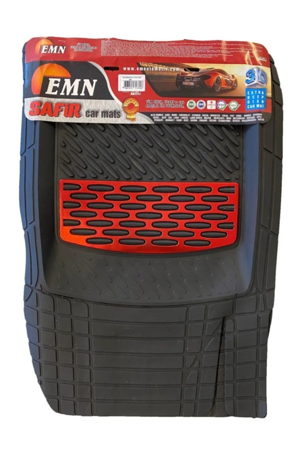 Nissan Navara 2004 2013 Paspas Derin Havuzlu Krom Kırmızı ürün görseli