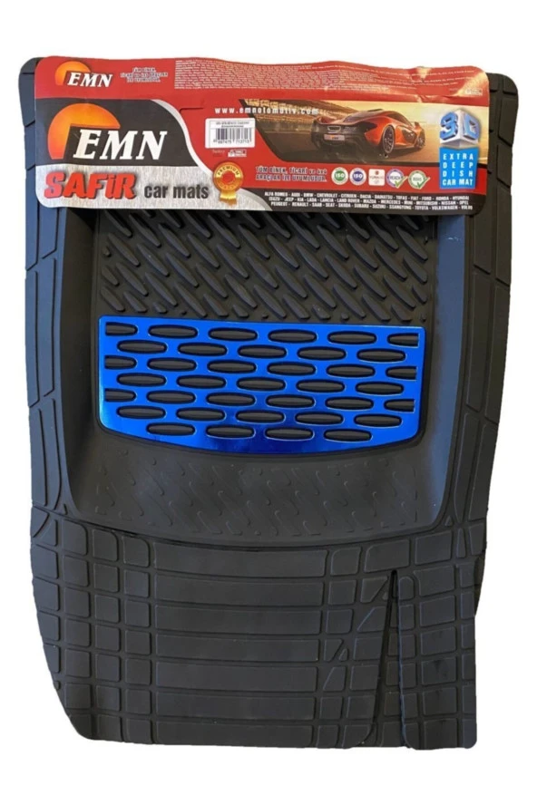 Ford Fusion 2006 2011 Paspas Derin Havuzlu Krom Mavi - Resim 2