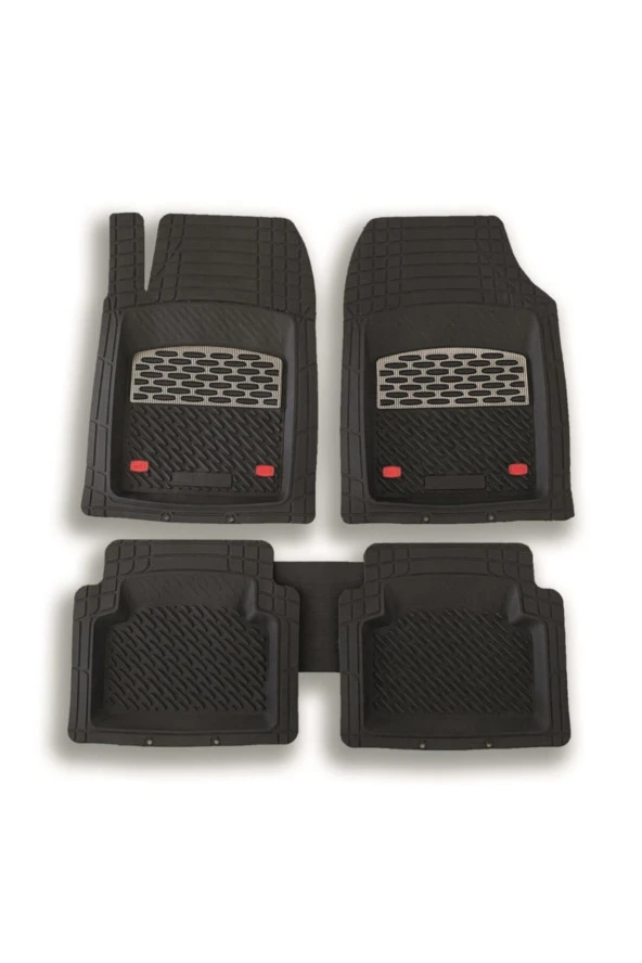 Safir Toyota Yaris 2005 2013 Krom Karbon 3d Paspas ürün görseli