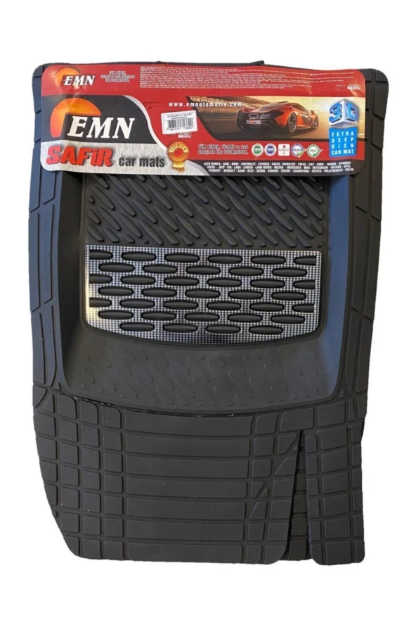 Gelly Emgrand 2010 Sonrası Paspas Derin Havuzlu Krom Karbon - Resim 2