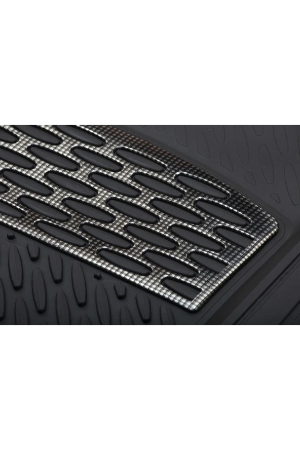 Nissan Qashqai 2006 2013 Paspas Derin Havuzlu Krom Karbon - Resim 2