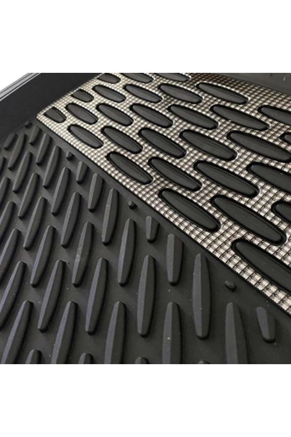 Fiat Palio 2006 2012 Uyumlu Universal Paspas Derin Havuz Kenarlı Krom Karbon ürün görseli