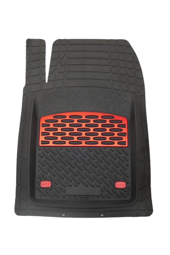 Hyundai Accent Blue 2010 2017 Paspas Derin Havuzlu Krom Kırmızı ürün görseli