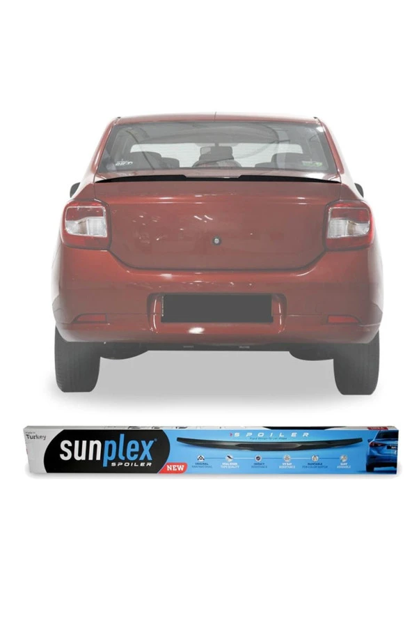 Sunplex Renault Symbol Bagaj Üstü Spoiler Piano Black ürün görseli